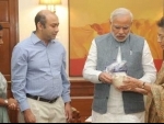 PM receives personal belongings of Sardar Patel