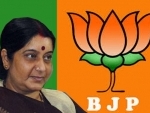 Sushma Swaraj takes charge of MEA
