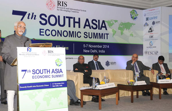Hamid Ansari inaugurates 7th South Asia Economic Summit 