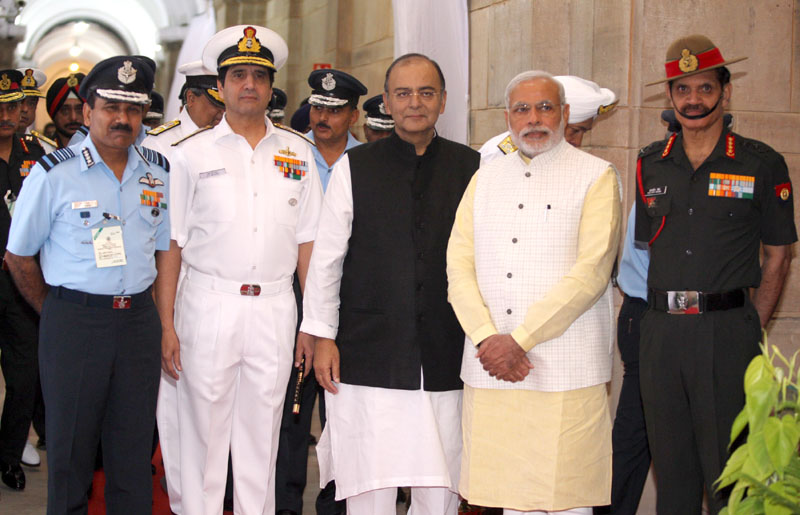 Modi reviews border safety with military Commanders