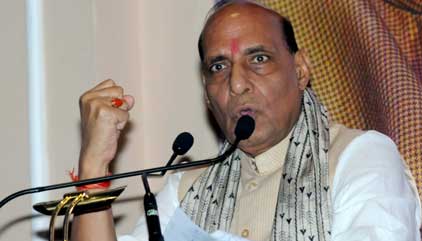 No development possible without security: Rajnath
