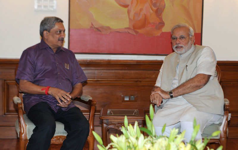 Puducherry, Goa CMs meet Modi