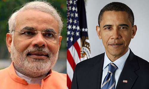 Barack Obama congratulates Narendra Modi