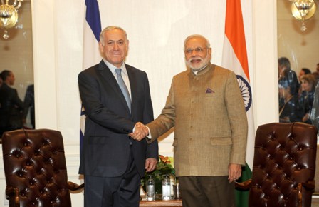 PM meets Israeli PM Benjamin Netanyahu