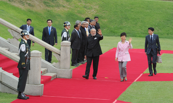 Modi wants Korea to be India's strategic partner in economic development and defence sector