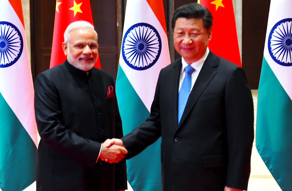 Modi meets Chinese President Xi Jinping