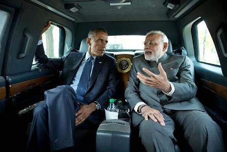 Your visit has taken India-USA ties to a new level: Modi to Obama