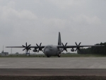 IAF C-130J Super Hercules lands smoothly in WB's Panagarh airfield 