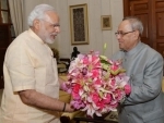 PM Modi greets Prez Mukherjee on his birthday