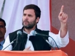 It is not the government of farmers and labourers: Rahul