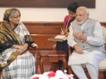 Sheikh Hasina meets PM Modi in New Delhi 