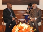 Lanka Extenal Affairs Minister meets Modi