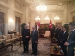 Narendra Modi meets Singapore President Tony Tan Keng Yam