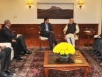 Imran Khan meets Prime Minister Narendra Modi 