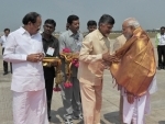 PM Modi lays foundation stone of Andhra Pradesh's new capital Amaravati