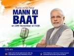 PM Modi to address nation on his 'Mann Ki Baat' radio programme
