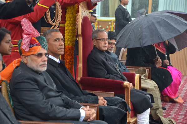 India celebrates 66th R-Day in presence of US President