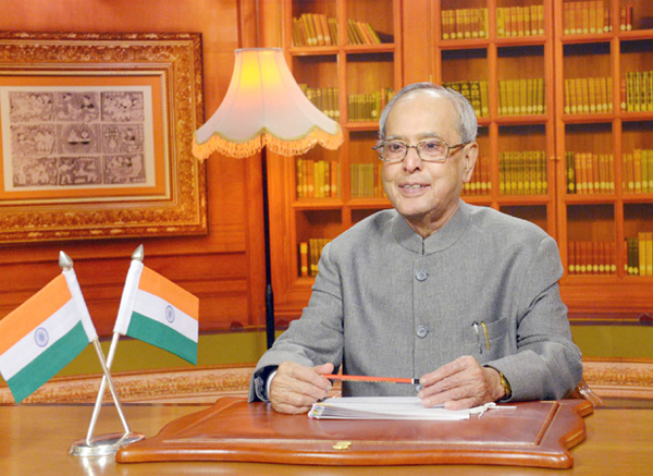 President Mukherjee's message on the eve of National Day of Romania