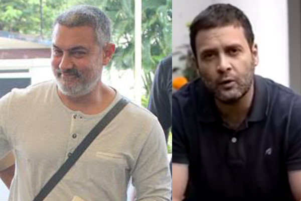 Intolerance statement: Rahul Gandhi comes out in support of Aamir Khan