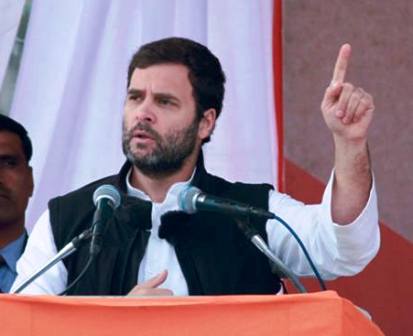 It is not the government of farmers and labourers: Rahul
