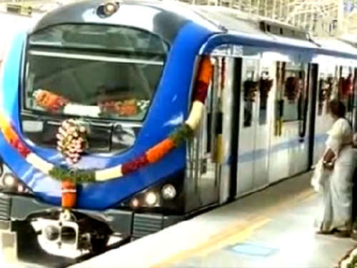 Jayalalithaa launches Chennai Metro Rail today