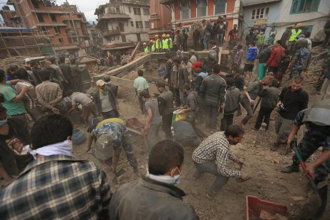 3.3 earthquake hit Nepal