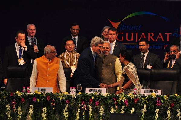 Modi made Gujarat synonymous with change: John Kerry