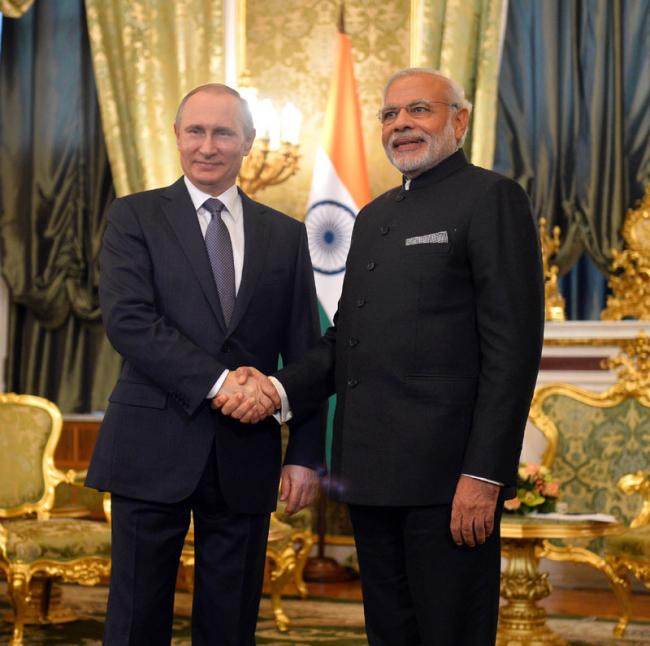 Moscow: Modi appreciates strong India-Russia partnership in defence