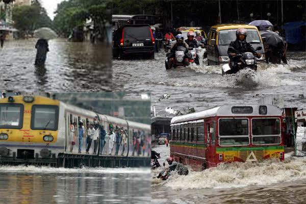 Heavy rain paralyses Mumbai, kills two
