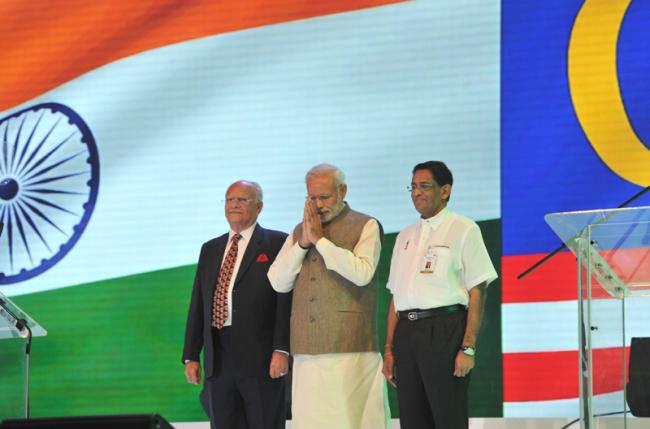 Narendra Modi addresses Indian community in Malaysia 
