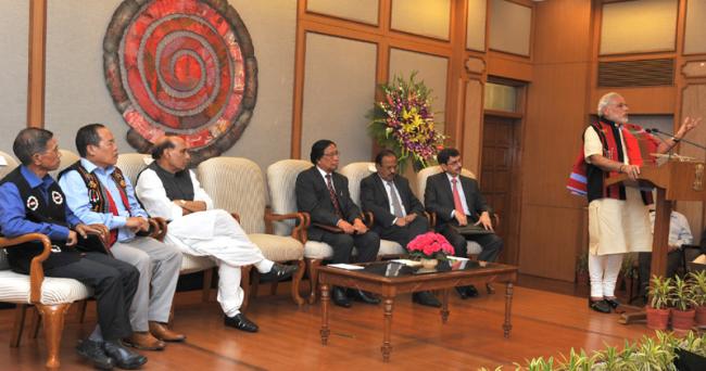PM addresses at the signing of the historic agreement between Government of India and NSCN