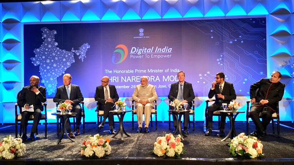 FB, Twitter, Instagram new neighbourhoods of new world: Modi at Silicon Valley event