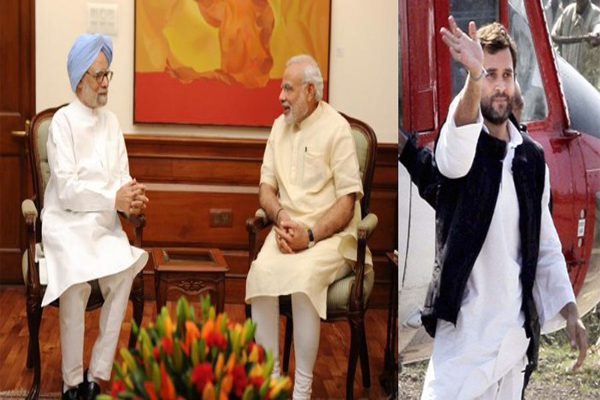Rahul attacks PM Modi on his meeting with Manmohan Singh