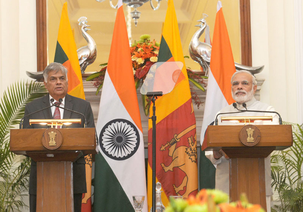 PM Modi and Sri Lankan premier Wickremesinghe issue joint statement