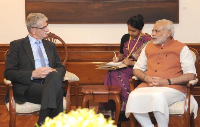 PM Modi meets President-elect of the UN General Assembly
