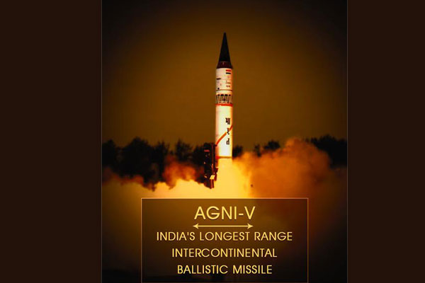 PM Modi congratulates DRDO on successful test firing of Agni V