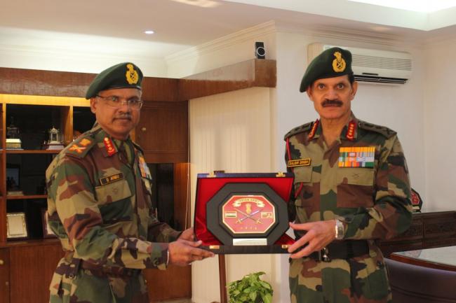 Dalbir Singh visits Northern Command Headquarters
