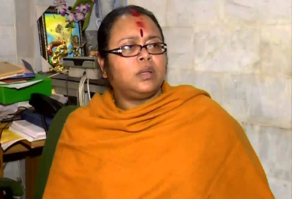 TMC leader Sonali Guha caught ordering assault of CPI-M polling agents