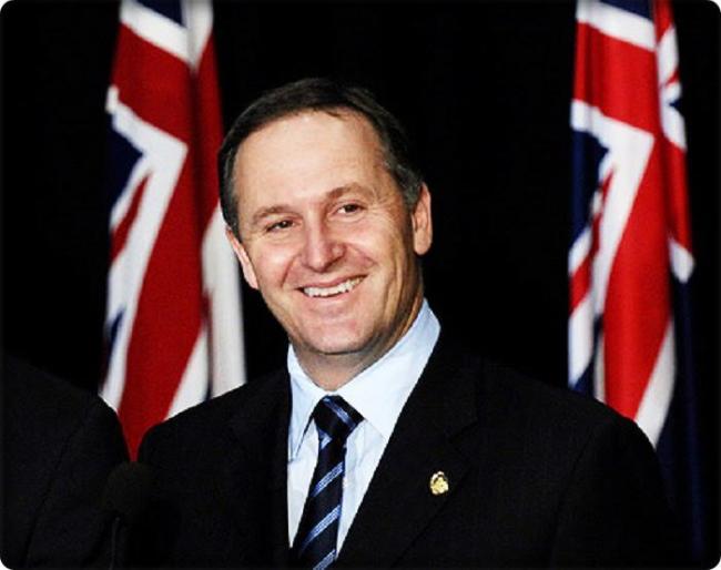 Prime Miniter John Key of New Zealand on a four-day state visit to India 