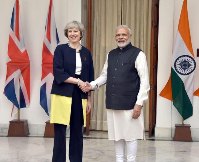 Easy visa process for Indians says UK PM Theresa May 