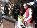 Narendra Modi visits Pietermaritzburg Railway Station, remembers Mahatma Gandhi