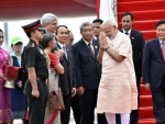 Indian Prime Minister reaches Lao PDR for summit meetings 