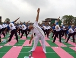 PM Narendra Modi leads the nation in celebrating International Yoga Day