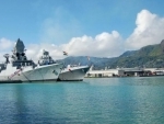 Indian naval ships on goodwill mission to Seychelles 