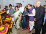 Sumitra Mahajan launches cashless facility in Parliament canteens