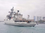 Indian warship Trikand visits Dar Es Salaam, Tanzania