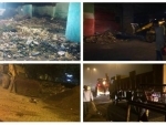 Delhi garbage: Striking sanitation workers clash with AAP's clean-up team