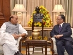 Nepal PM meets Rajnath Singh