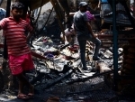 Fire guts marketplace near Kolkata, one injured