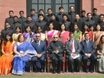 Foreign Service Officers are spokespersons, interpreters and narrators of Indiaâ€™s story to the world, says President 